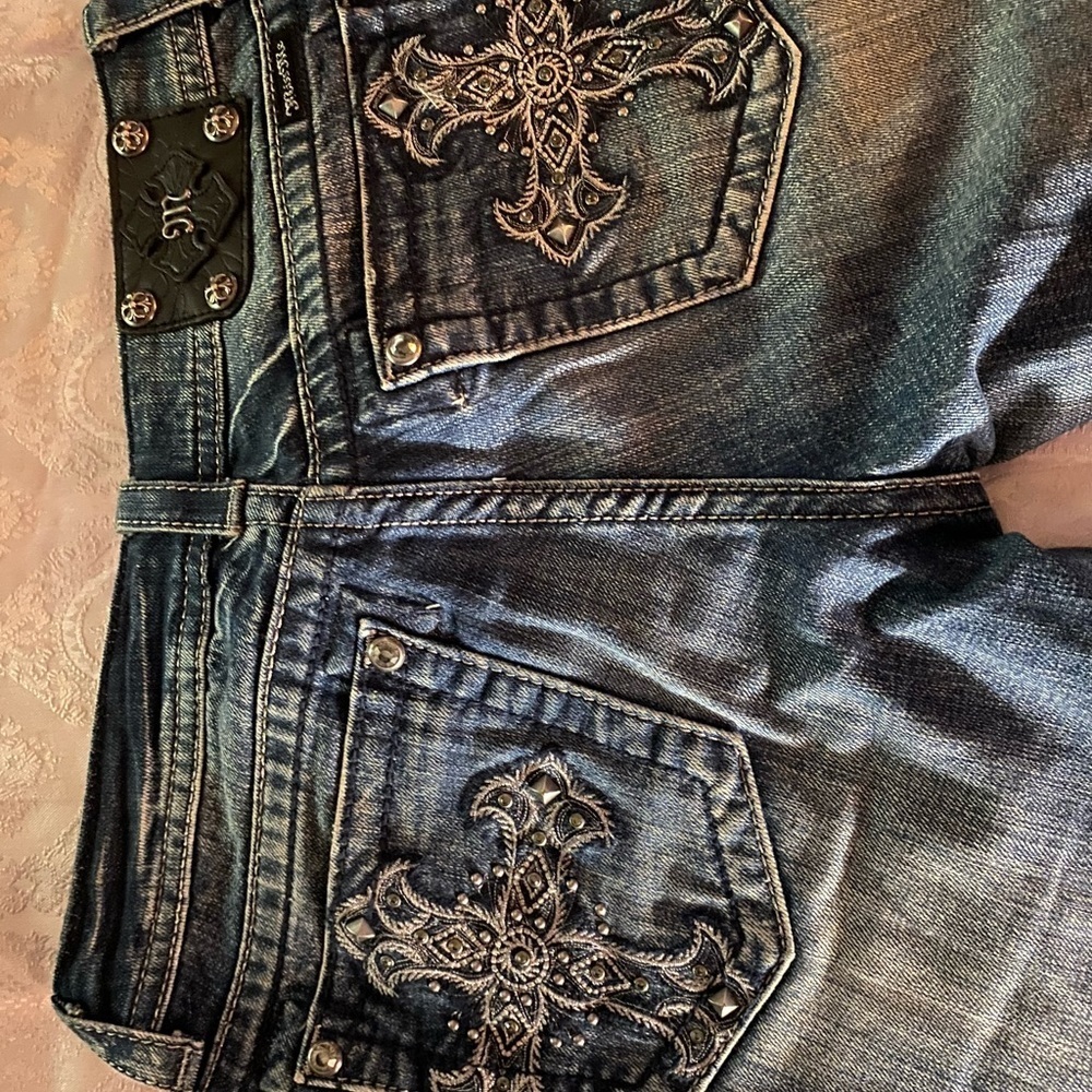 Miss Me denim size 29 tall JPS40052 skinny in great condition